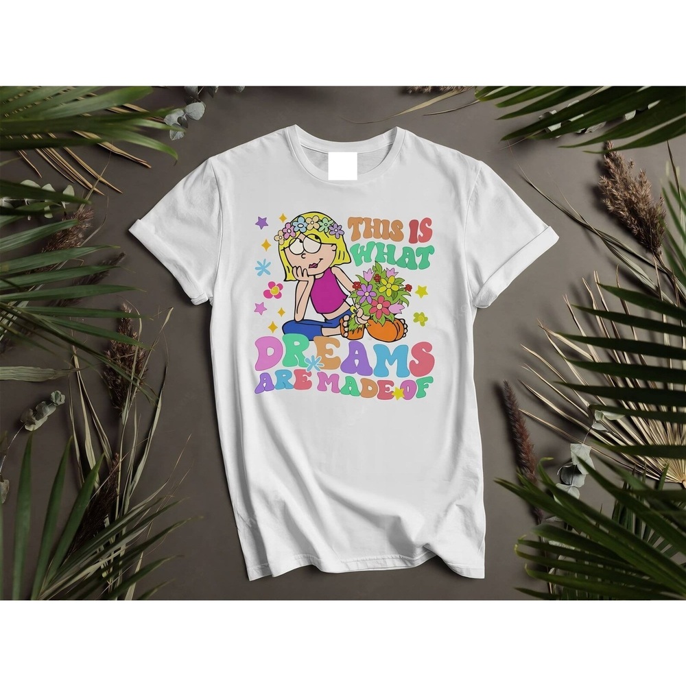 Retro Disney Lizzie Mcguire This Is What Dreams Custom T-Shirts White